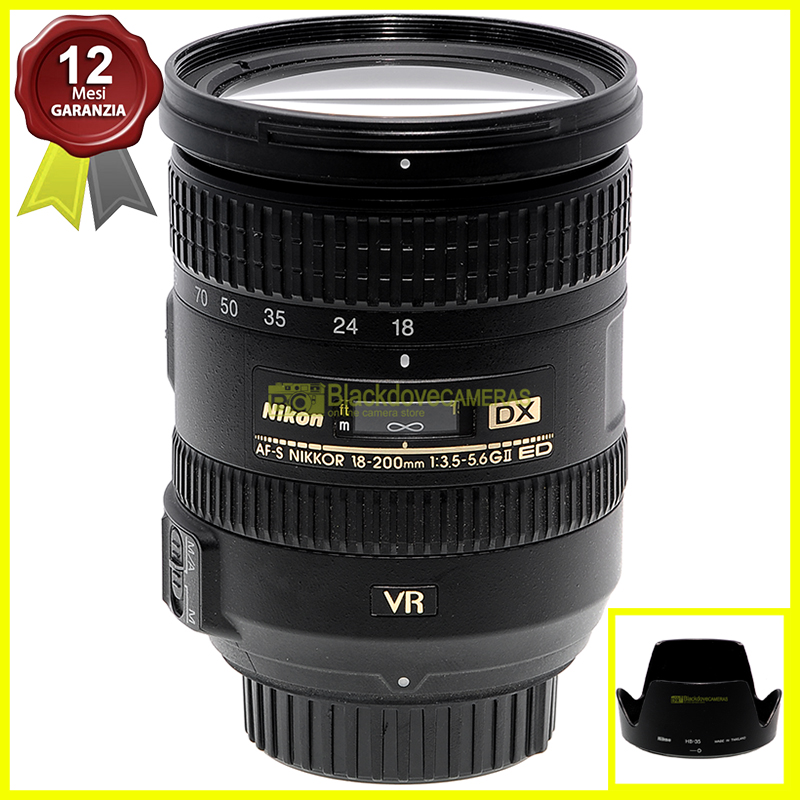 Nikon AF-S 18-200mm f/3.5-5.6 G ED VR DX II