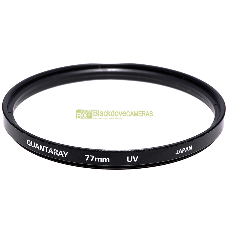 77mm Filtro UV Ultra violetto Quantaray a vite M77 Ultraviolet lens filter.