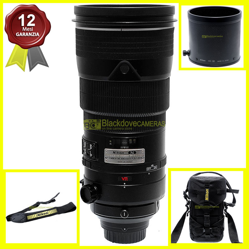 Nikon AF-S Nikkor 300mm f2,8 G ED VR Teleobiettivo Full Frame per fotocamere