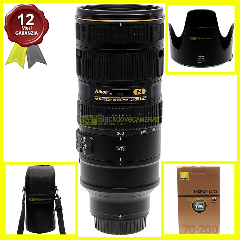 Nikon AF-S Nikkor 70/200mm f2,8 G ED N VR II