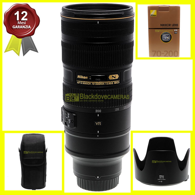 Nikon AF-S Nikkor 70/200mm f2,8 G ED N VR II