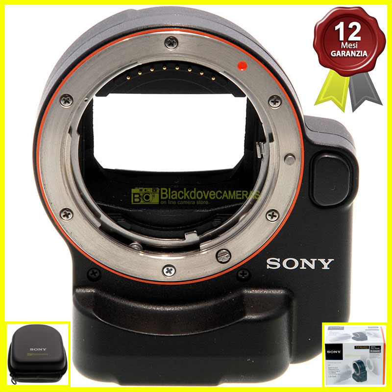 Sony LA-EA4 Adattatore AUTOFOCUS per obiettivi A-mount su fotocamere E-Mount/Nex