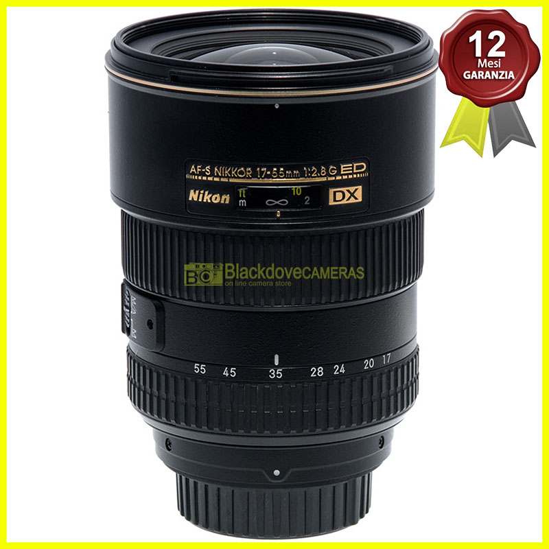 Nikon AF-S Nikkor 17/55mm f2,8 G ED DX obiettivo professional per fotocamere APS