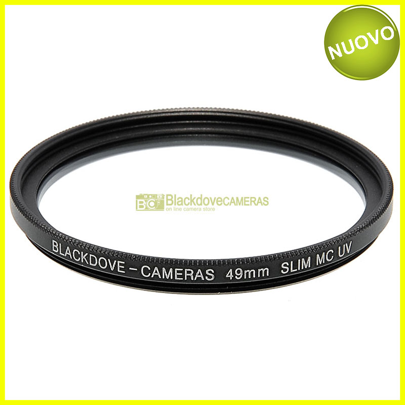 “49mm. filtro UV Slim MC Blackdove-cameras. Ultra violet filter, Multi Coated.”