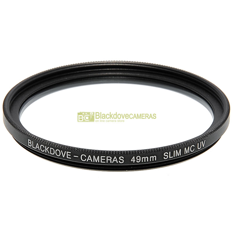 “49mm. filtro UV Slim MC Blackdove-cameras. Ultra violet filter, Multi Coated.”