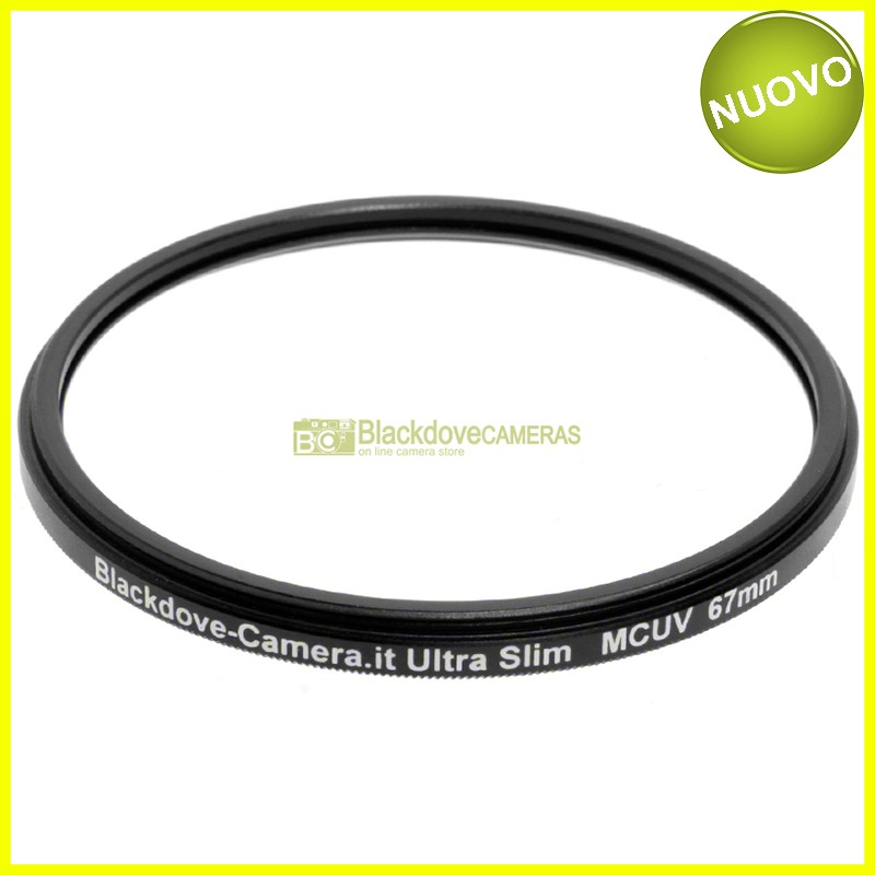 67mm. filtro UV MC Slim Blackdove-cameras. Ultra violet filter, Multi Coated. 
