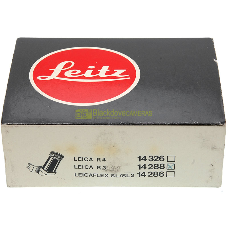 Leica mirino angolare originale per R3, confezione originale. Angle finder 14288