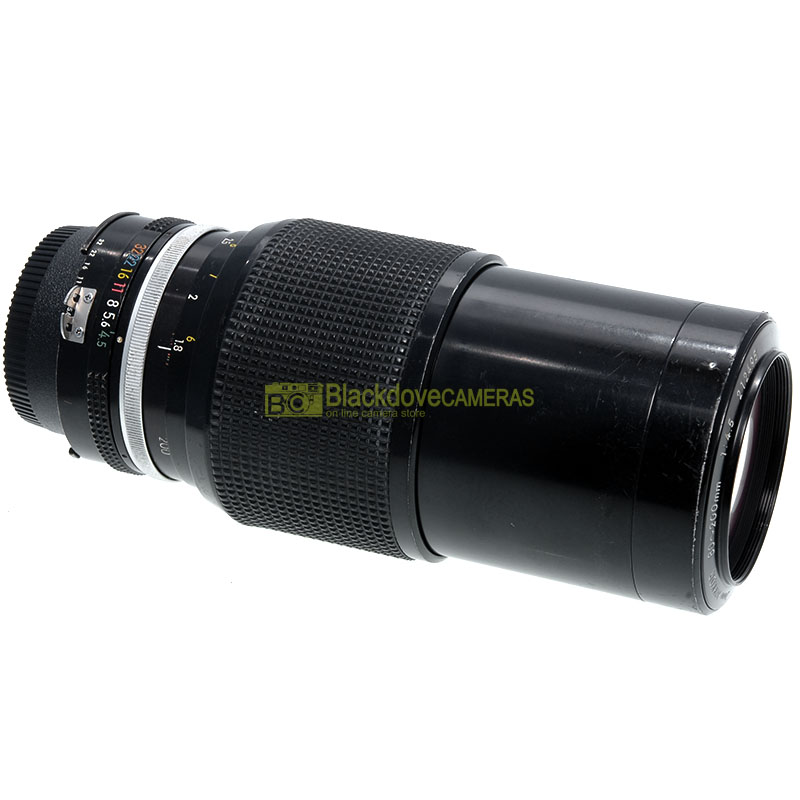 Nikon AI Zoom Nikkor 80/200mm f4,5 obiettivo per fotocamere reflex. Camera lens