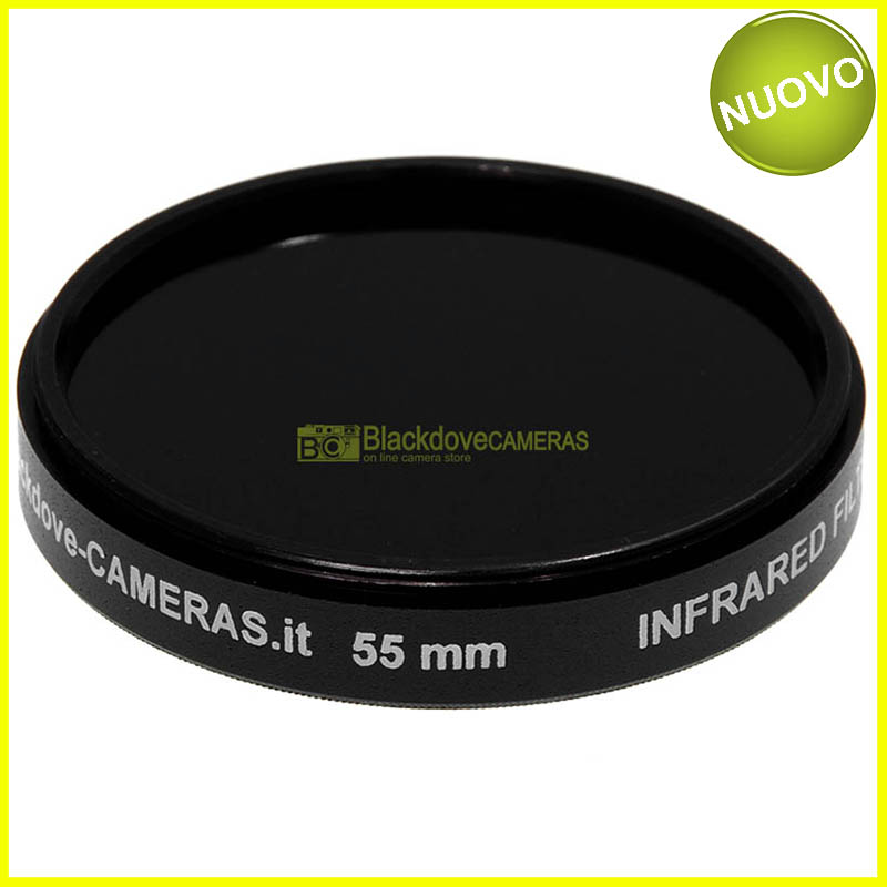 Filtro infrarosso 850nm 55mm Blackdove-cameras- Infrared filter 850 nm cut. IR