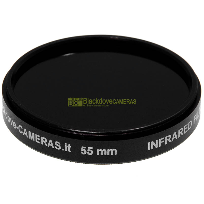 Filtro infrarosso 850nm 55mm Blackdove-cameras- Infrared filter 850 nm cut. IR