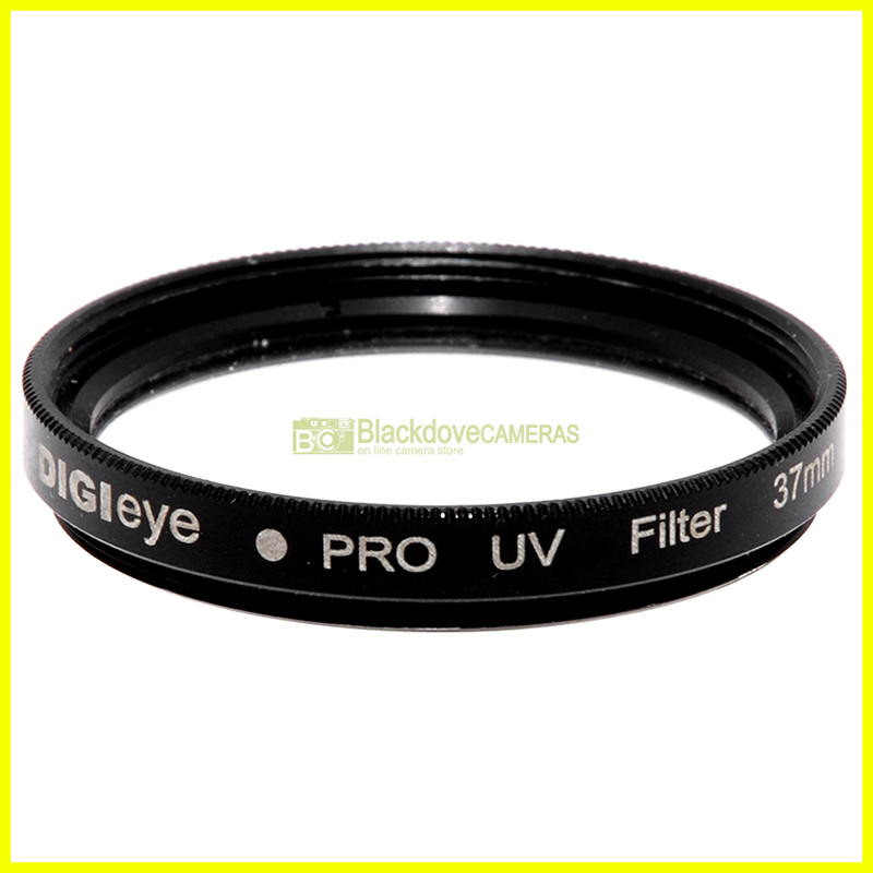 37mm Filtro UV Digieye Pro a vite M37. Lens UltraViolet photo filter.