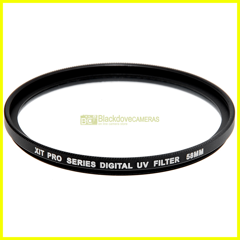 58mm Filtro UV XIT Pro Series Digital a vite M58. Lens UltraViolet photo filter