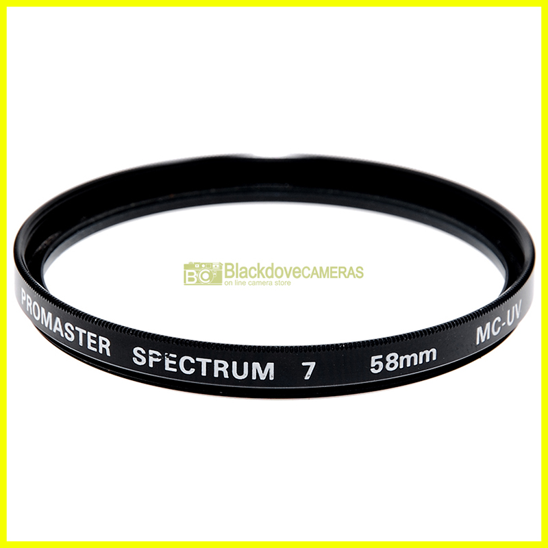 58mm Filtro UV MC Promaster Spectrum 7 a vite M58. Lens UltraViolet photo filter