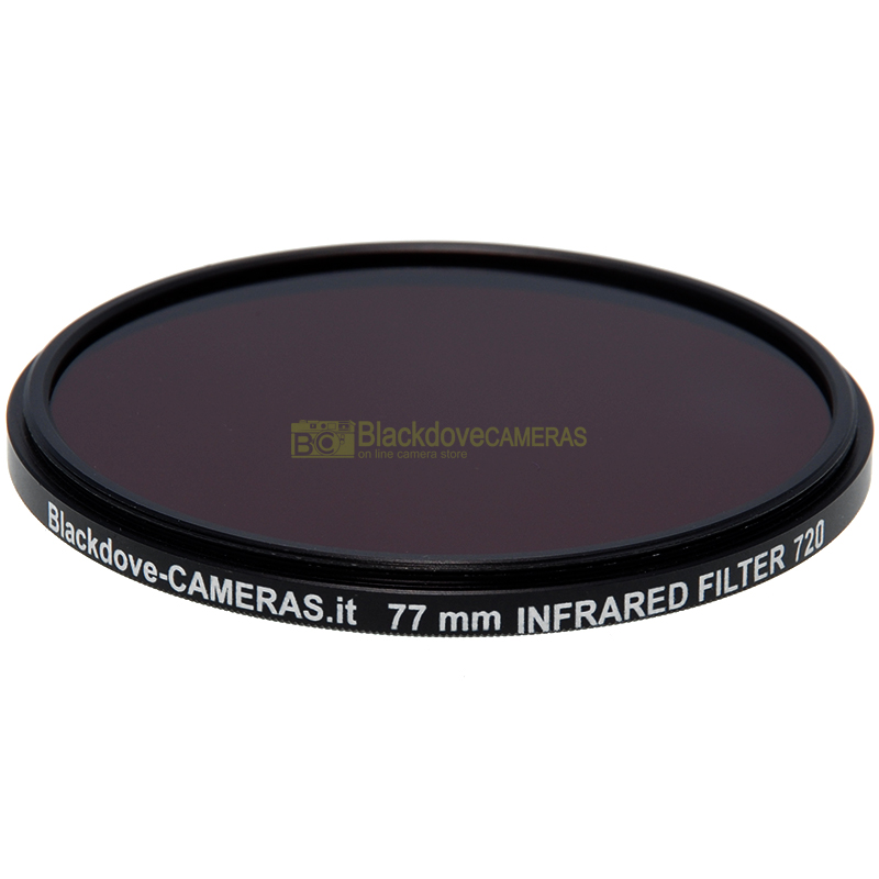 Filtro infrarosso 720nm 77mm Blackdove-cameras- Infrared filter 720 nm cut. IR