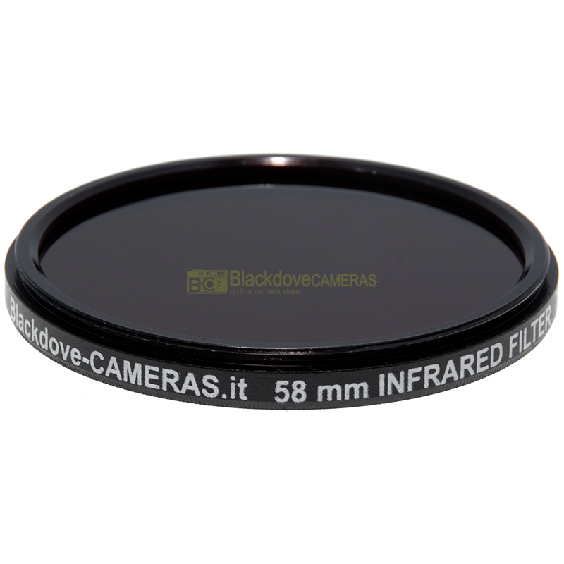 Filtro infrarosso 720nm 58mm Blackdove-cameras- Infrared filter 720 nm cut. IR