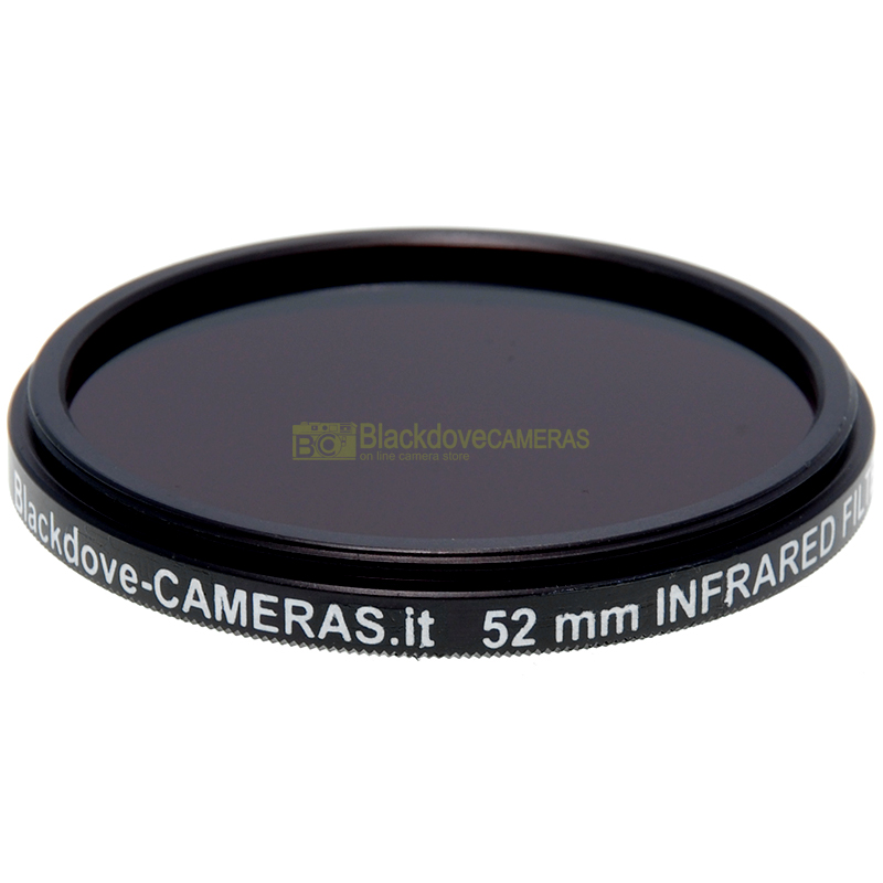 Filtro infrarosso 720nm 52mm Blackdove-cameras- Infrared filter 720 nm cut. IR