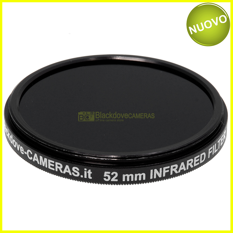 Filtro infrarosso 950nm 52mm Blackdove-cameras- Infrared filter 950 nm cut