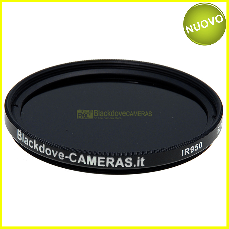 Filtro infrarosso 950nm 52mm Blackdove-cameras- Infrared filter 950 nm cut