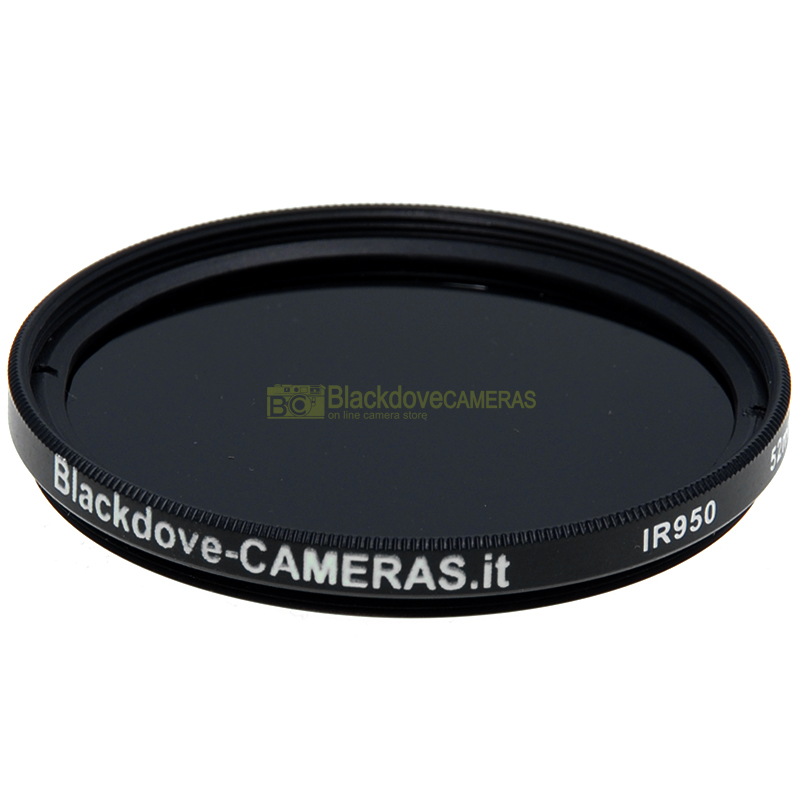 Filtro infrarosso 950nm 52mm Blackdove-cameras- Infrared filter 950 nm cut