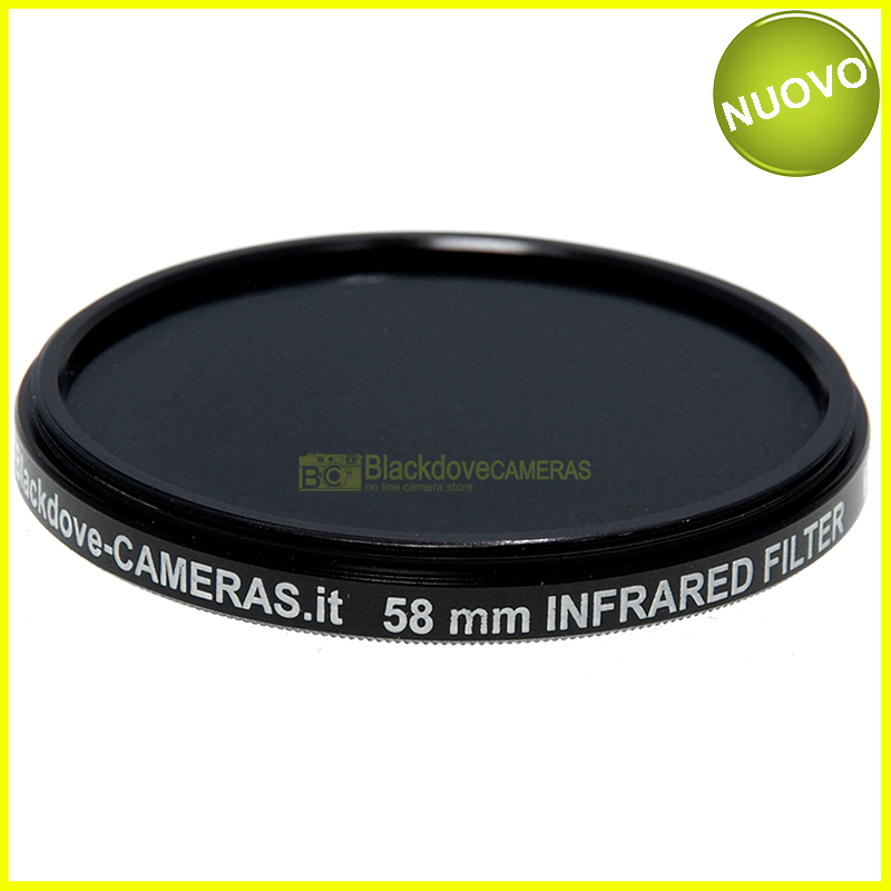 Filtro infrarosso 950nm 58mm Blackdove-cameras Infrared filter 950 nm cut