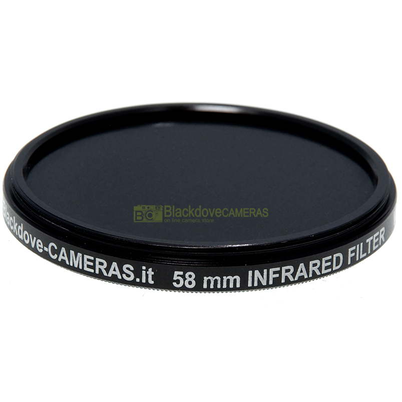 Filtro infrarosso 950nm 58mm Blackdove-cameras Infrared filter 950 nm cut
