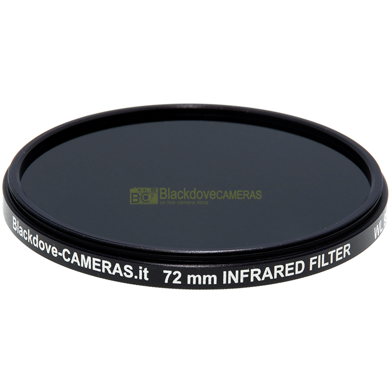 Filtro infrarosso 950nm 72mm Blackdove-cameras Infrared filter 950 nm cut
