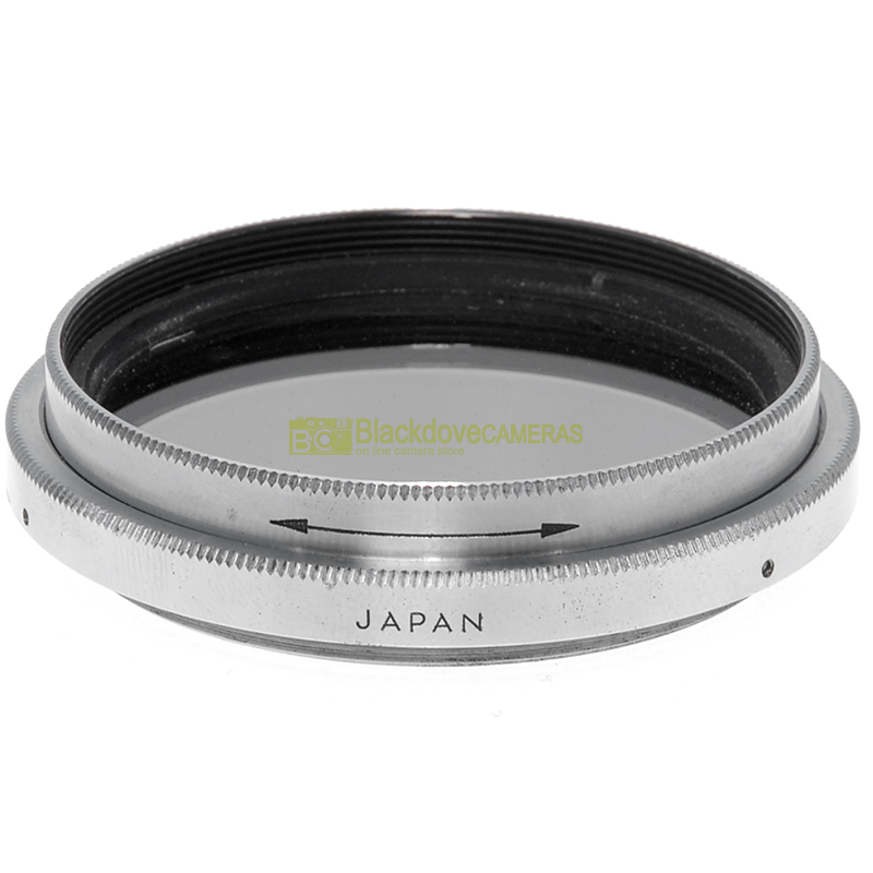 Filtro polarizzatore Vintage Minolta 55mm per obiettivi a vite M55 da collezione
