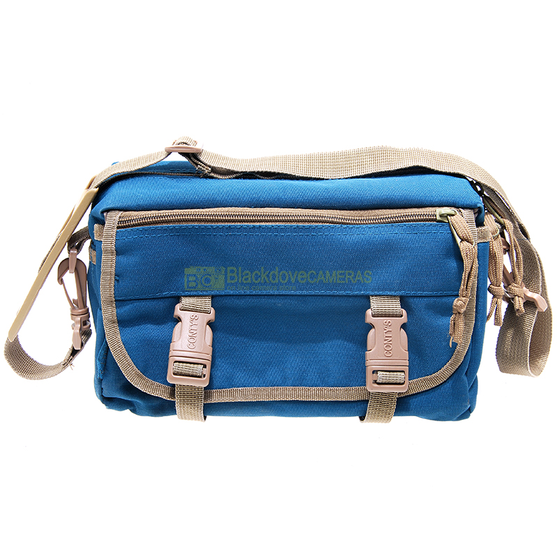 Borsa - marsupio Conty's per fotocamere obiettivi e accessori cm 7x15x24 interno
