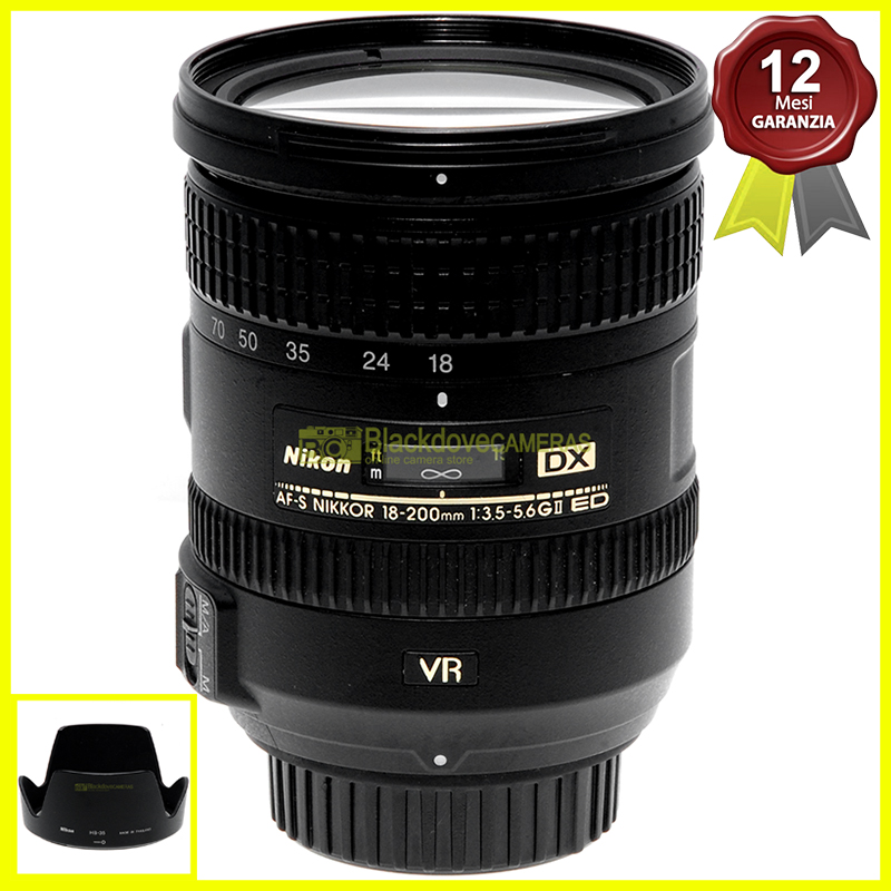 Nikon AF-S 18-200mm f/3.5-5.6 G ED VR DX II