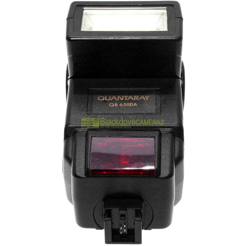Flash Quantaray QB6500A TTL per fotocamere Minolta Dynax e Maxxum analogiche.
