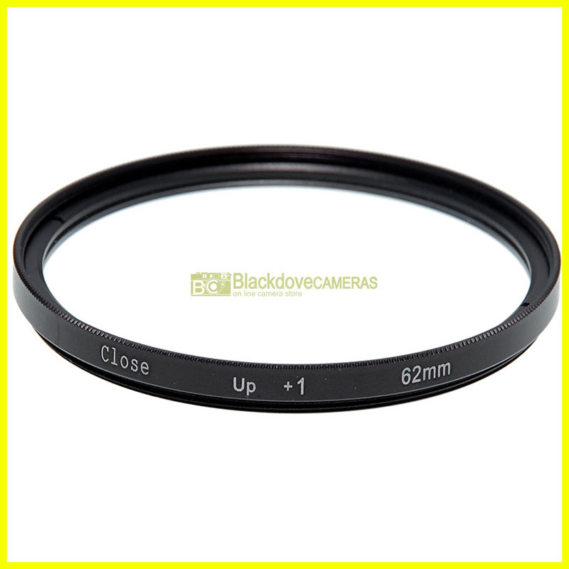 62mm. aggiuntivo macro +1 diottria per obiettivi a vite M62 Closeup lens.