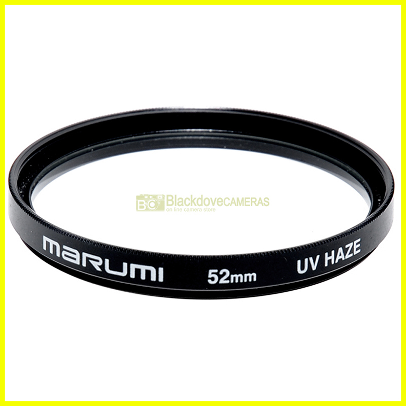 52mm Filtro UV Haze Marumi a vite M52. Ultra Violet camera lens filter.