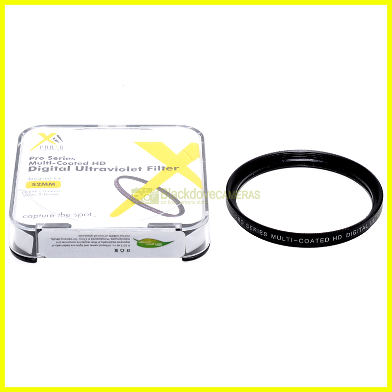 52mm Filtro UV HD Multi Coated Digita lXIT a vite M52. Ultra Violet lens filter