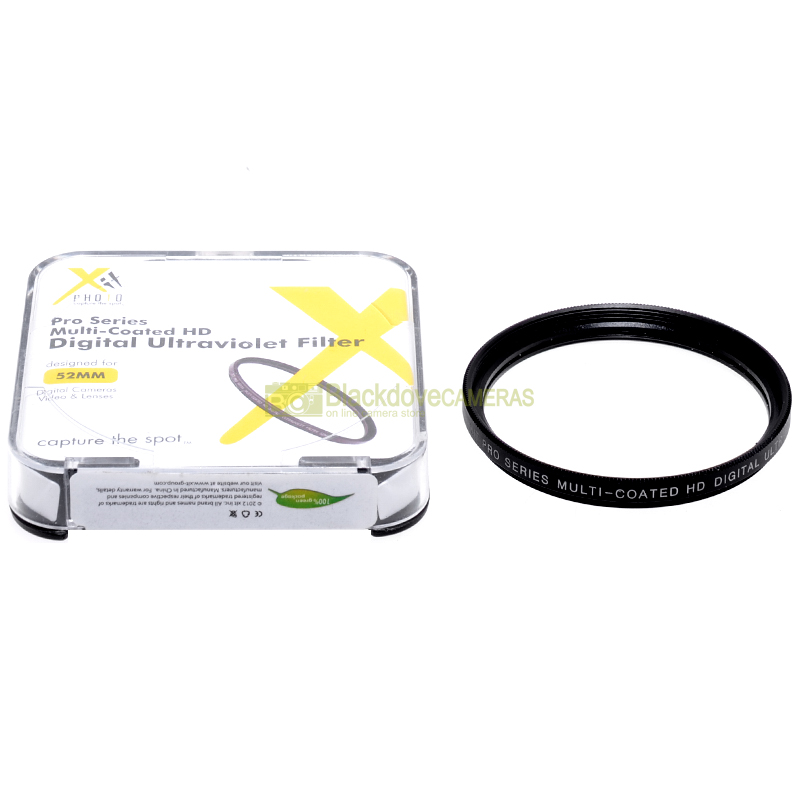 52mm Filtro UV HD Multi Coated Digita lXIT a vite M52. Ultra Violet lens filter