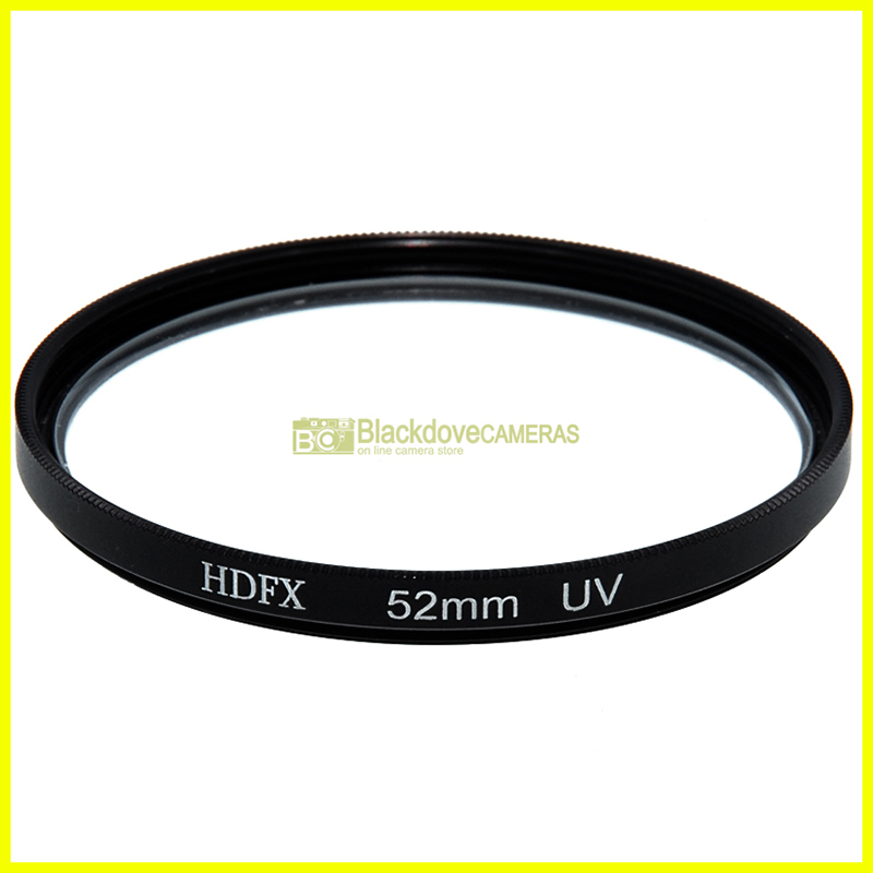 52mm Filtro UV HDFX a vite M52. Ultra Violet lens filter