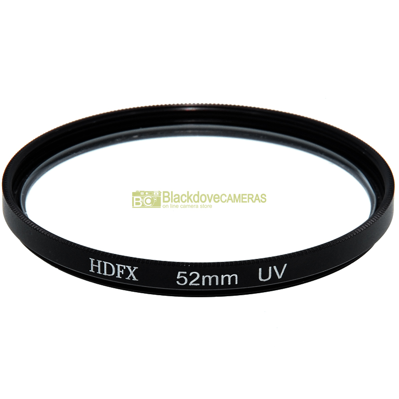 52mm Filtro UV HDFX a vite M52. Ultra Violet lens filter