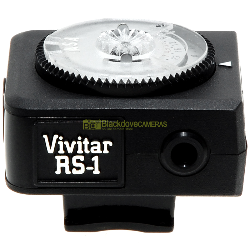Vivitar remote sensor RS-1 per flash 192 Auto. Sensore per montaggio off camera.