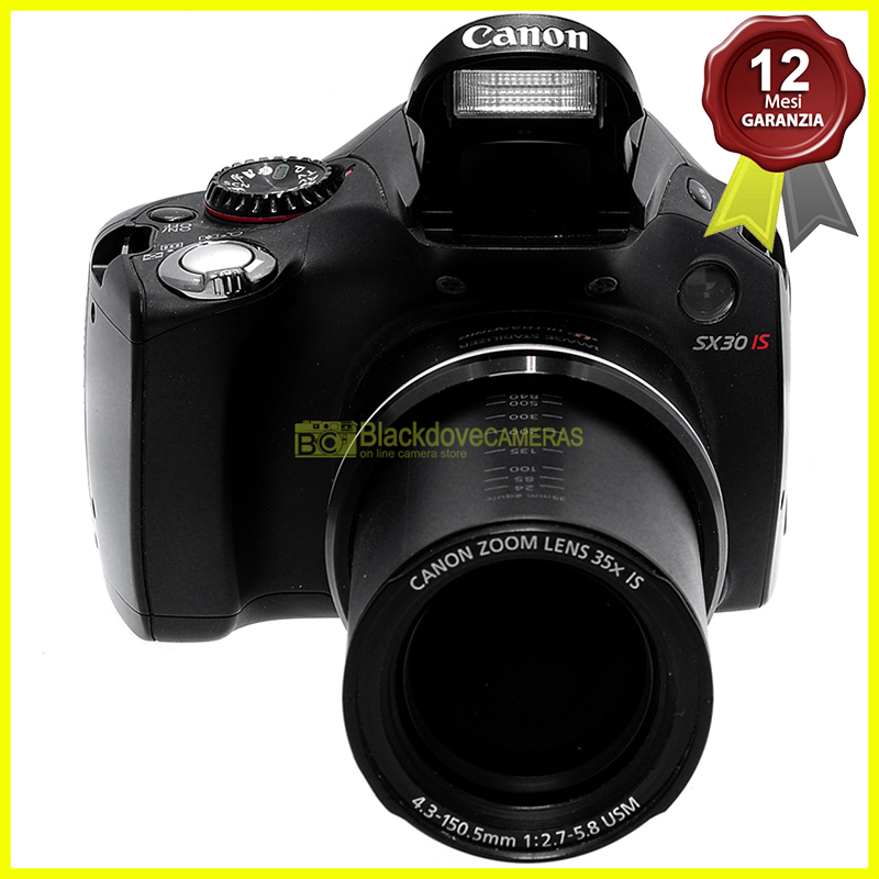 Fotocamera digitale Canon Powershot SX30 IS 14.1Mp obiettivo zoom 35x!!!