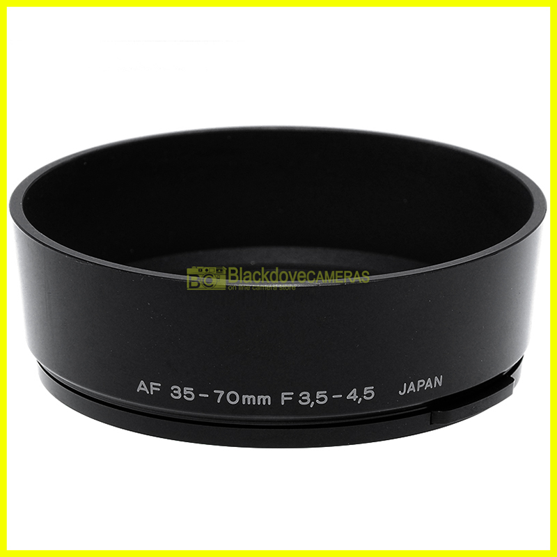 Olympus paraluce originale in gomma per OM Zuiko AF 35/70mm. f3,5-4,5 