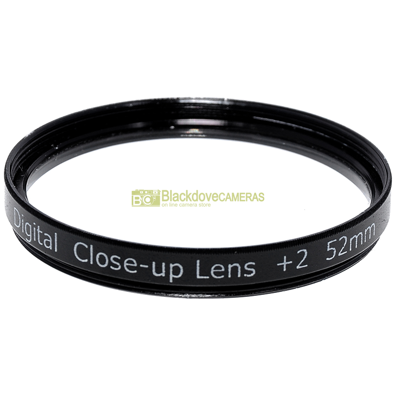 52mm. aggiuntivo macro +2 diottrie per obiettivi a vite M52 Closeup lens