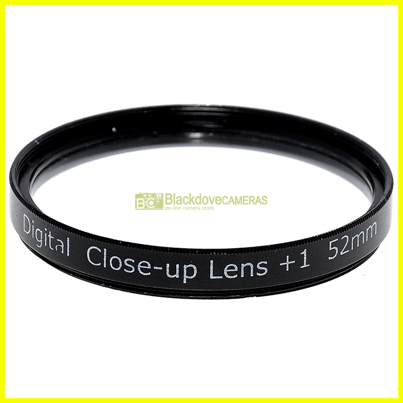 52mm. aggiuntivo macro +1 diottrie per obiettivi a vite M52 Closeup lens