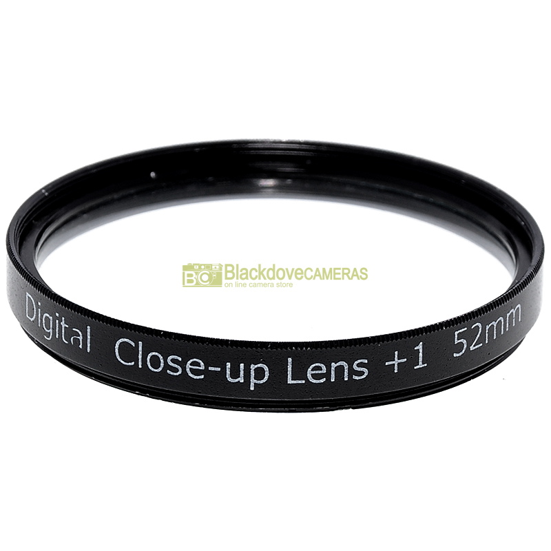 52mm. aggiuntivo macro +1 diottrie per obiettivi a vite M52 Closeup lens