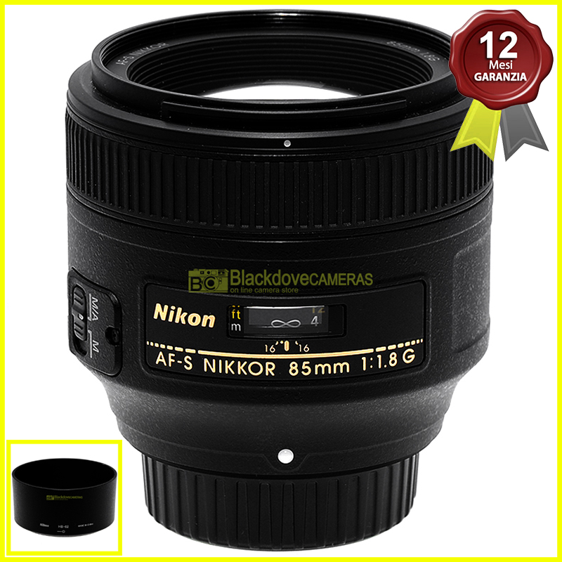 Nikon AF-S Nikkor 85mm. f1,8 G