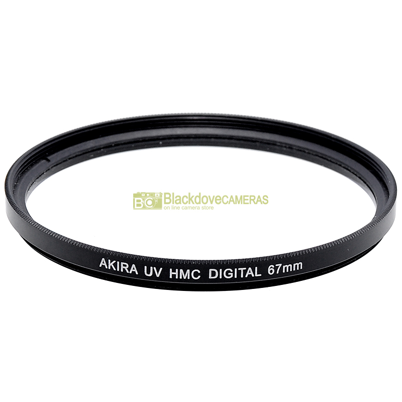 67mm Filtro UV HMC Akira per obiettivi a vite con filetto M67 UltraViolet filter