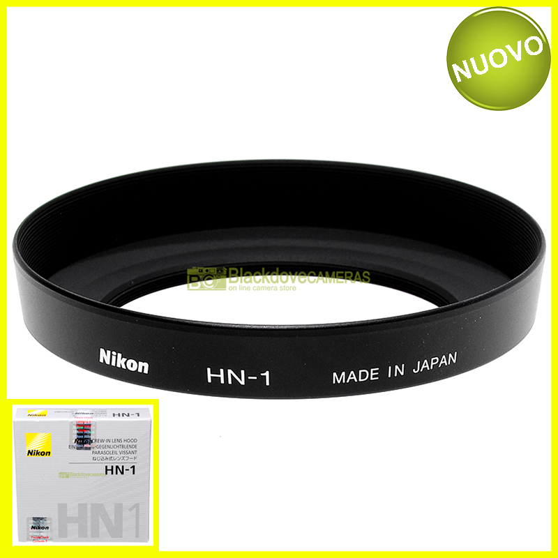 Nikon HN-1 paraluce originale per obiettivi 28mm. e 24mm. A vite 52mm