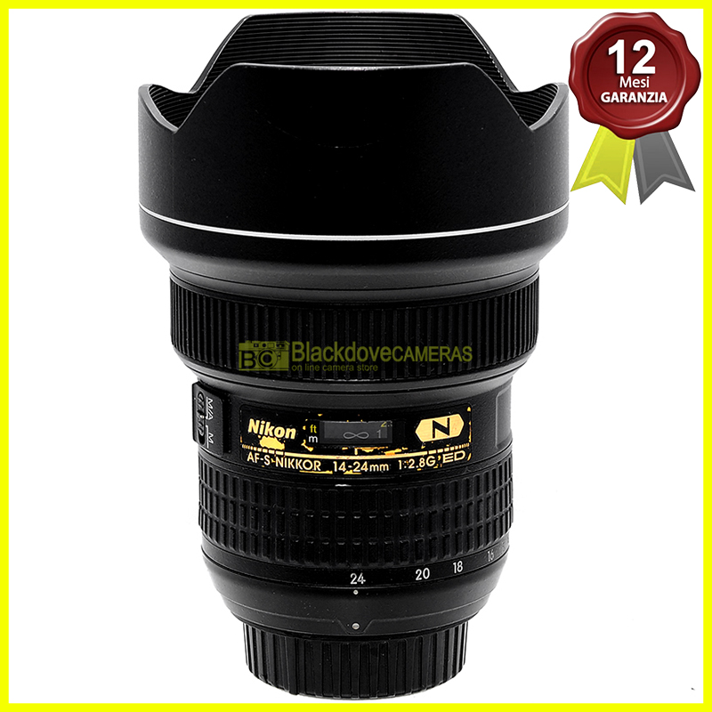 Nikon AF-S Nikkor G 14/24mm f2,8 ED N Obiettivo full frame per reflex FX.