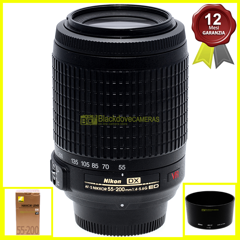 Nikon AF-S 55-200mm f/4-5.6 G ED DX VR