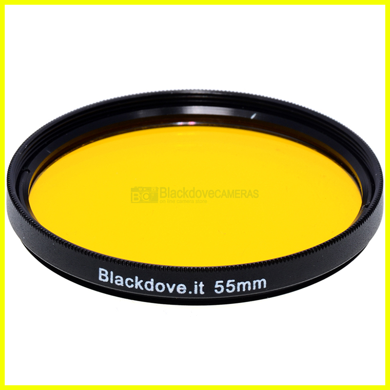 55mm. Filtro giallo Blackdove-cameras