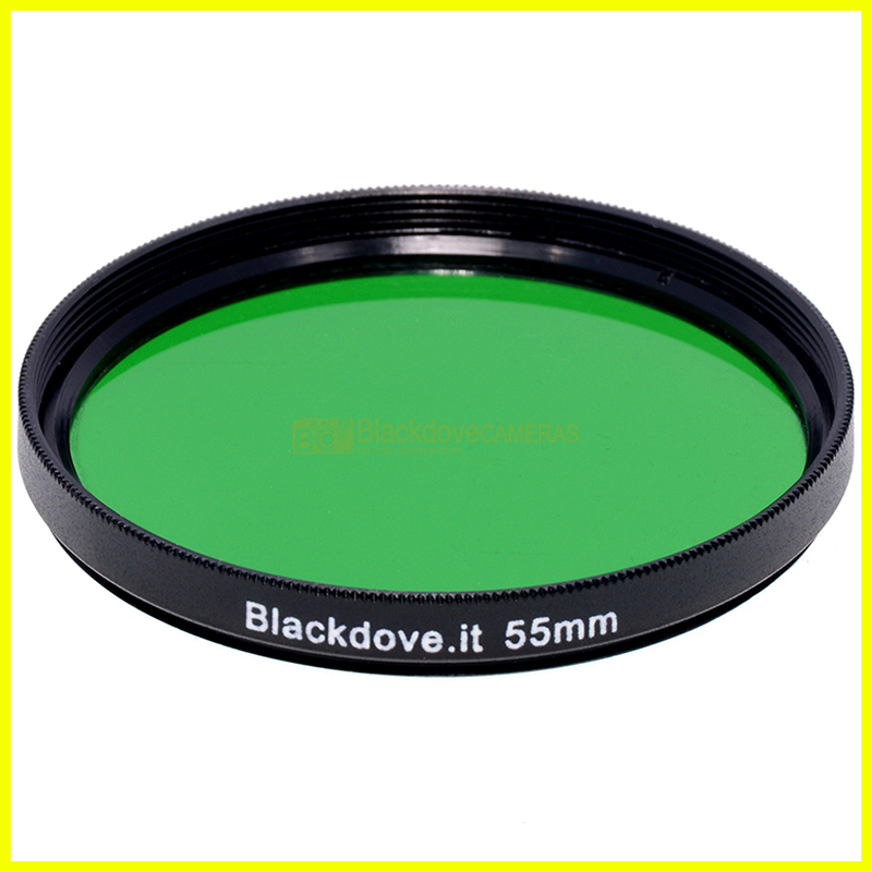 55mm. Filtro verde Blackdove-cameras