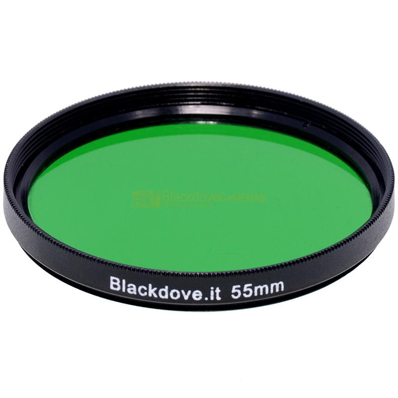 55mm. Filtro verde Blackdove-cameras